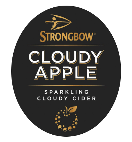 Drinks 34 Strongbow cloudy apple